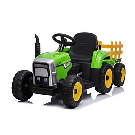 Elsktrisk traktor for gummihjul