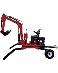 ATV edderkoppgraver 18hk elstart 360 grader