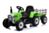 Elektrisk traktor for barn gummihjul 12v fjernkontroll