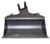 Hydraulisk pusseskuffe 80cm RX08 og XN10